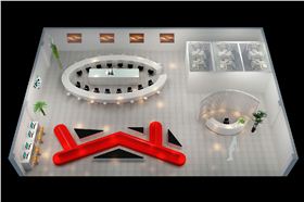 上海辦公家具采購&mdash;&mdash;松江大學(xué)城接待區(qū)設(shè)計圖