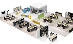 現(xiàn)代簡約辦公桌