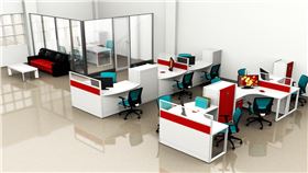 屏風隔斷辦公桌