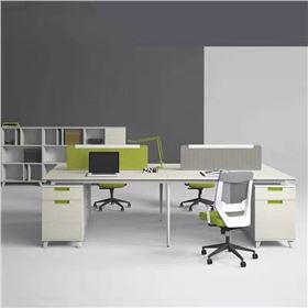 現(xiàn)代鋼架辦公桌