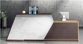 前臺拐角辦公桌