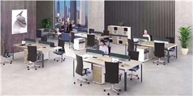 四人標(biāo)準(zhǔn)辦公桌