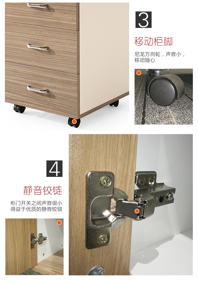 辦公室文件柜茶水柜活動柜