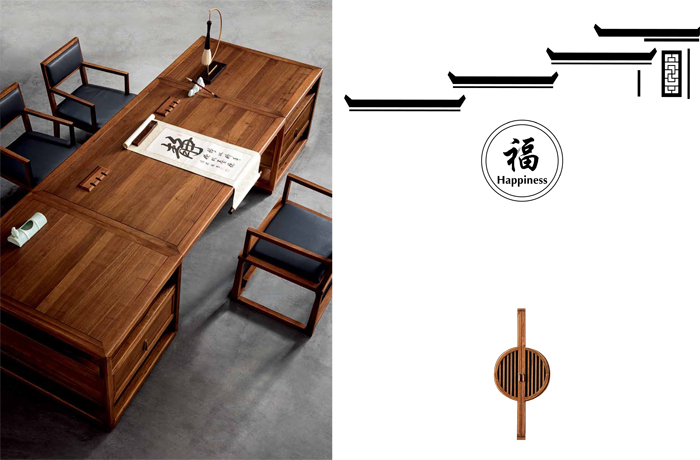 新中式辦公家具