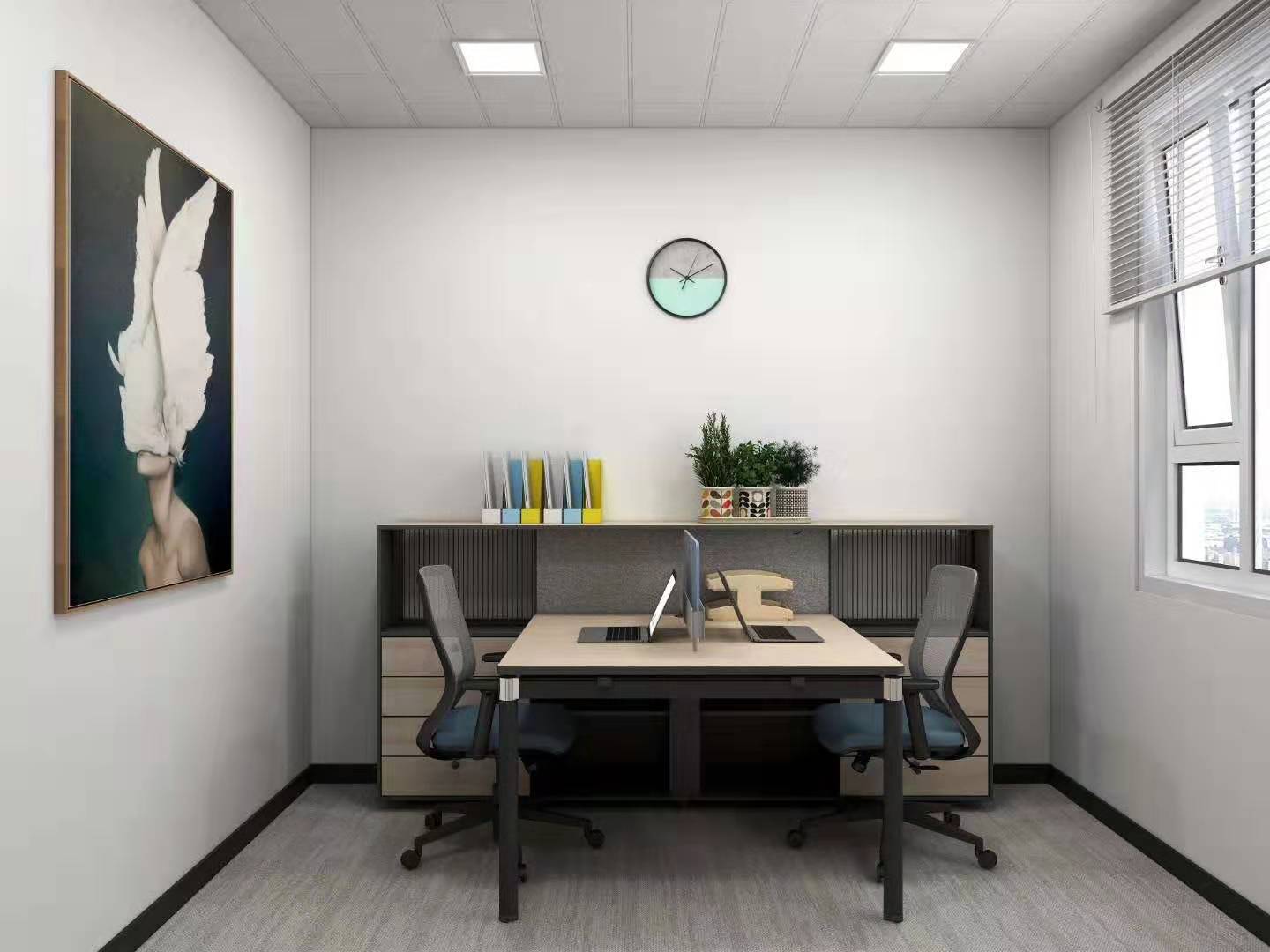 簡易屏風隔斷辦公桌