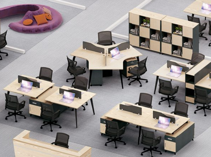 三人組合辦公桌