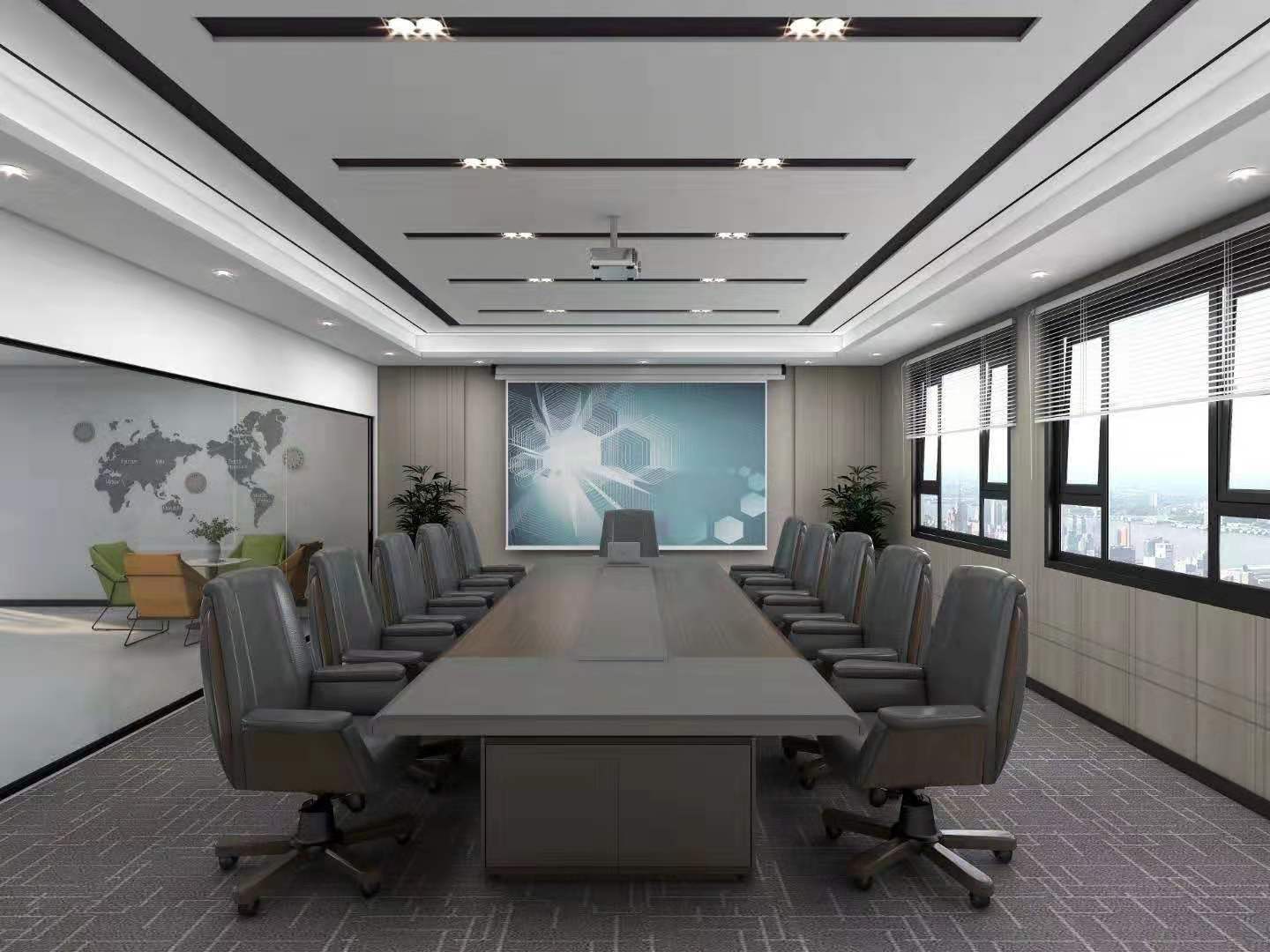 板式會議辦公桌