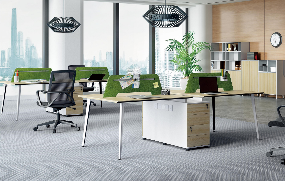 簡單現代辦公桌