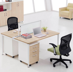 板式屏風(fēng)辦公桌——凱銳KR1-D0814-1