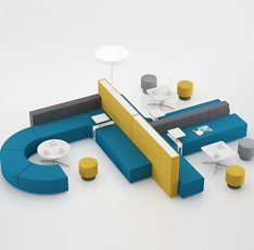 時(shí)尚辦公沙發(fā)組合 百變組合沙發(fā) SU-3/SU-4