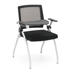 時尚可折疊培訓椅，帶寫字板會議椅T803SH-Y