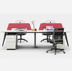 職員辦公四人位 屏風工作位 RC-WG2830