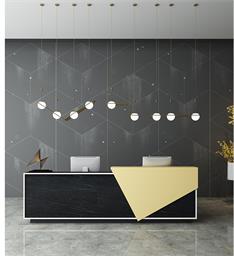 3.2米前臺接待臺現代簡約創臺吧臺